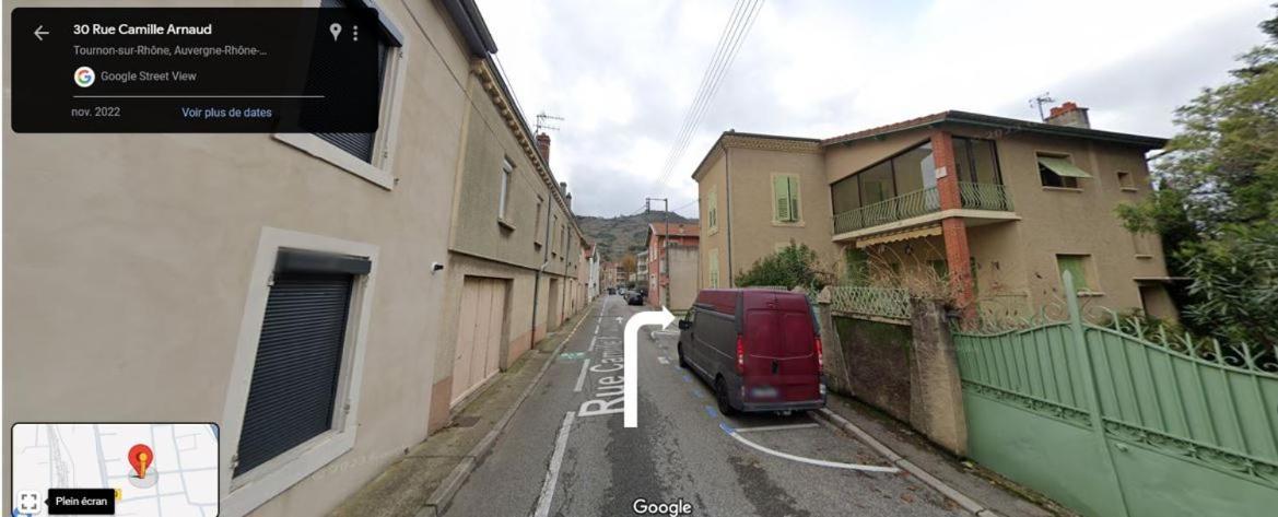 Studio avec terrasse au coeur de l'Ardèche Tournon-sur-Rhone Esterno foto